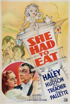 She Had to Eat movie poster (1937) tote bag