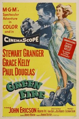 Green Fire movie poster (1954) poster