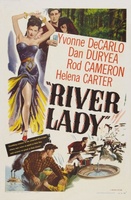 River Lady movie poster (1948) t-shirt #MOV_7656a662