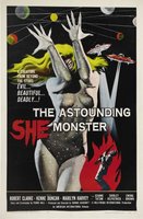 The Astounding She-Monster movie poster (1957) t-shirt #MOV_766ec901