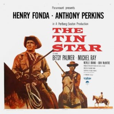 The Tin Star movie poster (1957) hoodie