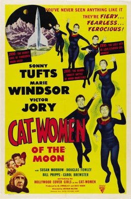Cat-Women of the Moon movie poster (1953) tote bag