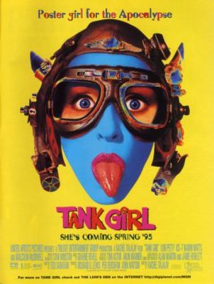 Tank Girl movie poster (1995) mouse pad