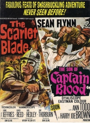 The Scarlet Blade movie poster (1963) hoodie