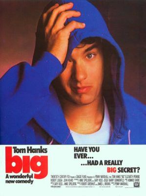 Big movie poster (1988) Tank Top