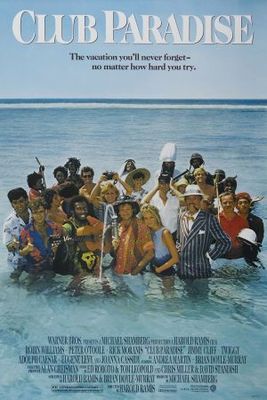Club Paradise movie poster (1986) hoodie