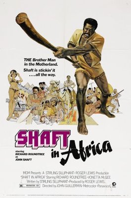 Shaft in Africa movie poster (1973) calendar