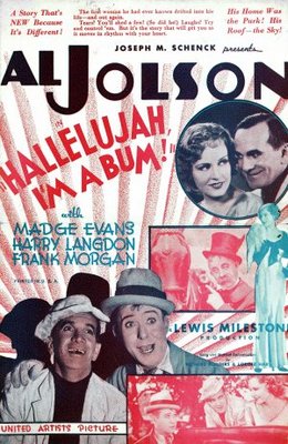Hallelujah I'm a Bum movie poster (1933) Tank Top