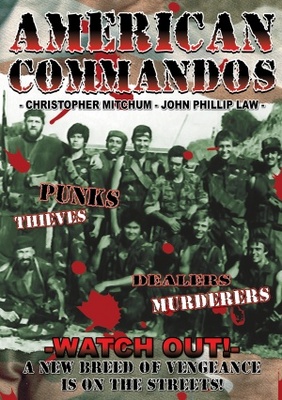 American Commandos movie poster (1985) tote bag