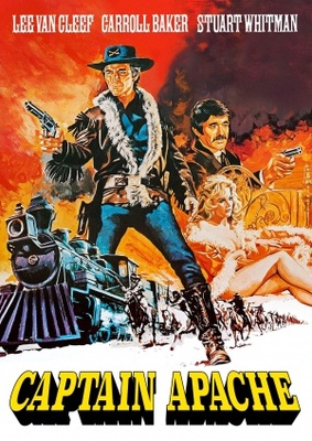Captain Apache movie poster (1971) Sweatshirt