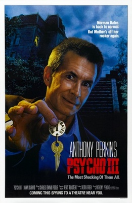 Psycho III movie poster (1986) calendar