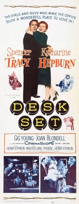 Desk Set movie poster (1957) tote bag