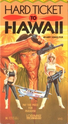Hard Ticket to Hawaii movie poster (1987) hoodie