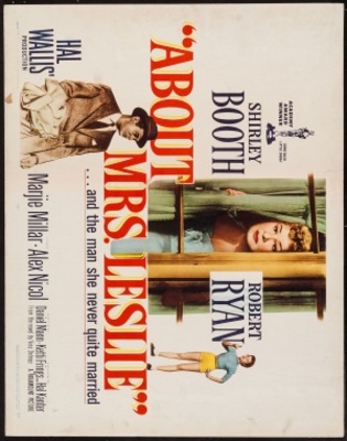 About Mrs. Leslie movie poster (1954) Poster MOV_784027bc