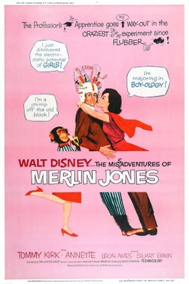 The Misadventures of Merlin Jones movie poster (1964) hoodie