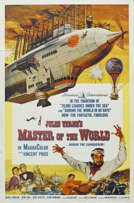 Master of the World movie poster (1961) tote bag