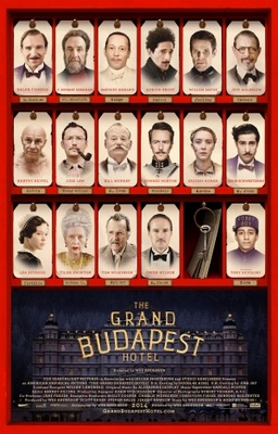 The Grand Budapest Hotel movie poster (2014) Mouse Pad MOV_787c0db0