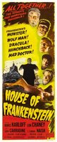 House of Frankenstein movie poster (1944) Sweatshirt #671820