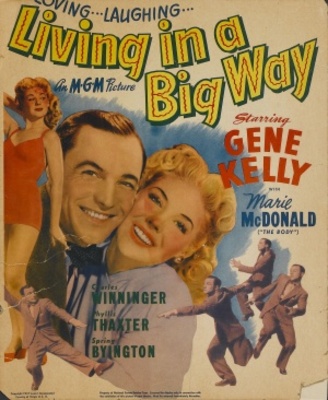Living in a Big Way movie poster (1947) Poster MOV_7897a1a6