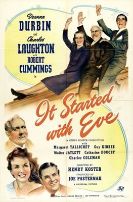 It Started with Eve movie poster (1941) poster