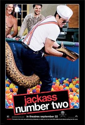 Jackass 2 movie poster (2006) tote bag