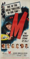 M movie poster (1951) Longsleeve T-shirt #716369