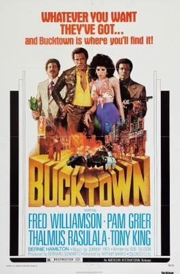 Bucktown movie poster (1975) tote bag