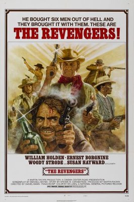 The Revengers movie poster (1972) calendar