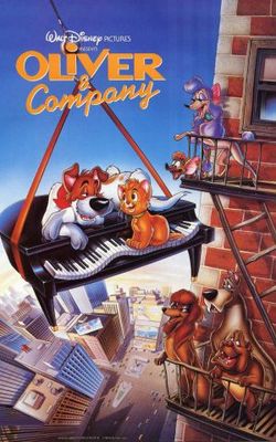 Oliver & Company movie poster (1988) Poster MOV_796a6e52