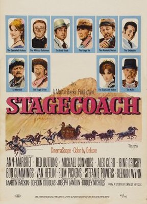 Stagecoach movie poster (1966) hoodie