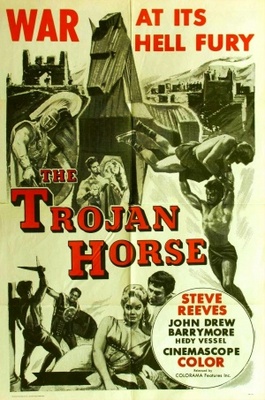 La guerra di Troia movie poster (1961) Longsleeve T-shirt