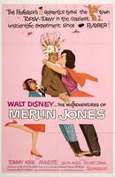 The Misadventures of Merlin Jones movie poster (1964) t-shirt #MOV_79b12989