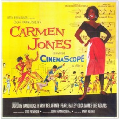 Carmen Jones movie poster (1954) hoodie