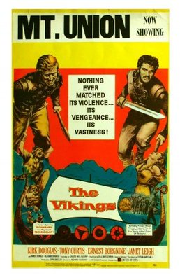 The Vikings movie poster (1958) Sweatshirt