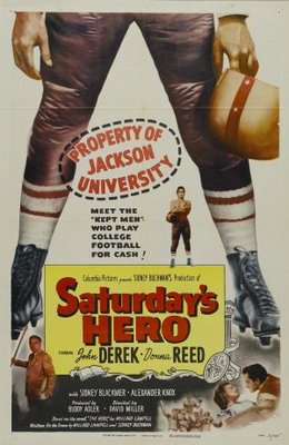 Saturday's Hero movie poster (1951) tote bag
