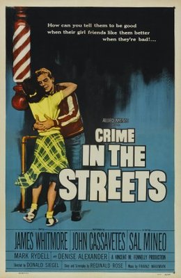 Crime in the Streets movie poster (1956) tote bag