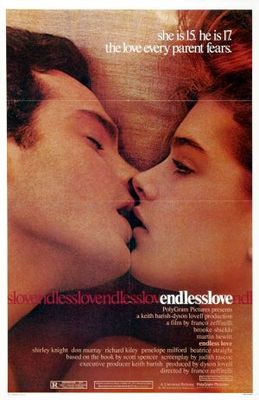 Endless Love movie poster (1981) calendar