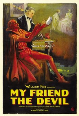 My Friend the Devil movie poster (1922) Mouse Pad MOV_7a198bba