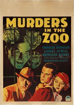 Murders in the Zoo movie poster (1933) calendar