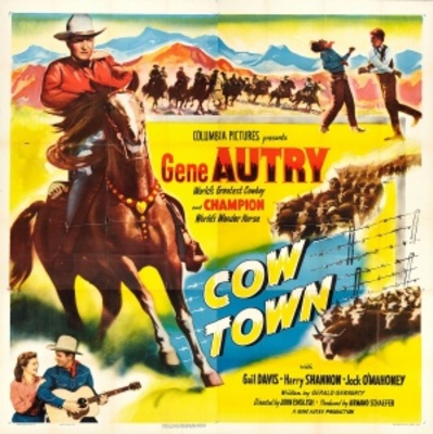 Cow Town movie poster (1950) tote bag