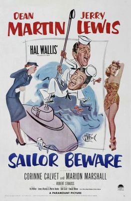 Sailor Beware movie poster (1952) mouse pad