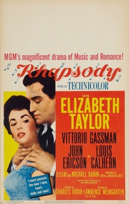 Rhapsody movie poster (1954) Sweatshirt