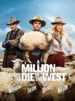 A Million Ways to Die in the West movie poster (2014) t-shirt #MOV_7a6fed20