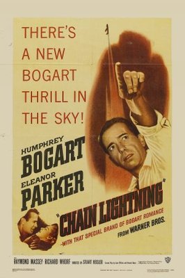 Chain Lightning movie poster (1950) poster