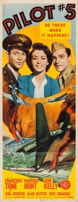 Pilot #5 movie poster (1943) tote bag