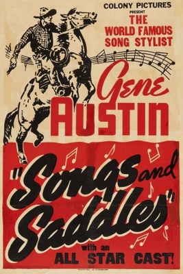 Songs and Saddles movie poster (1938) Tank Top