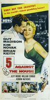 5 Against the House movie poster (1955) Longsleeve T-shirt #669079