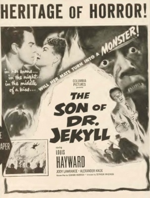 The Son of Dr. Jekyll movie poster (1951) poster