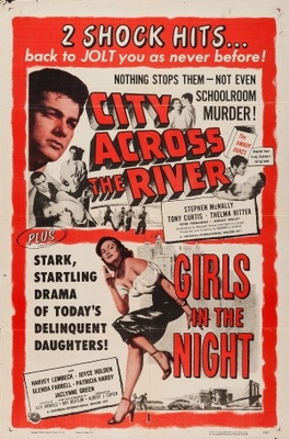 City Across the River movie poster (1949) calendar