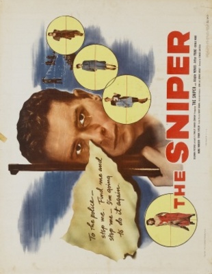 The Sniper movie poster (1952) Poster MOV_7b18b4ba